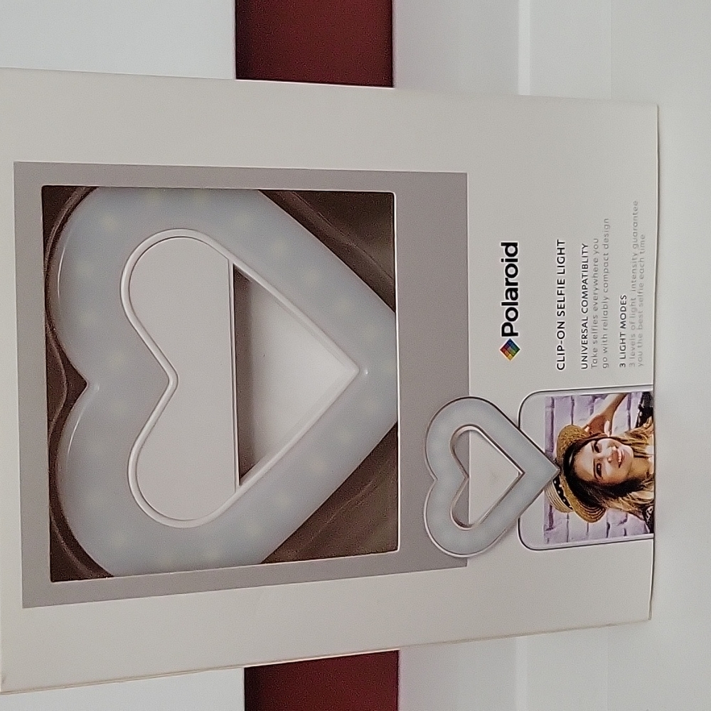 Polaroid Clip-on selfish light NIB